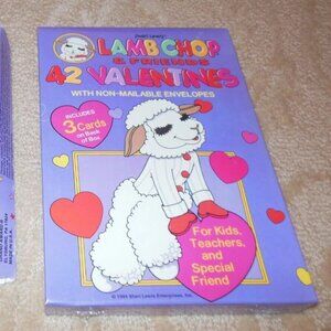 1994 SEALED Brand New Shari Lewis Lamb Chop & Friends Valentines Day cards BONUS